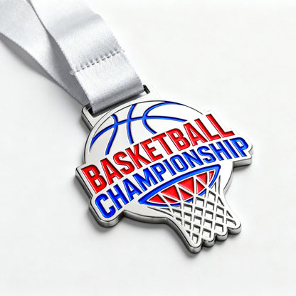 2 1/2" Custom Die-Struck Soft Enamel Single-Sided Medal