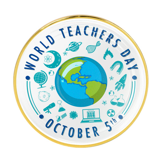 1.2" Round Domed Lapel Pin