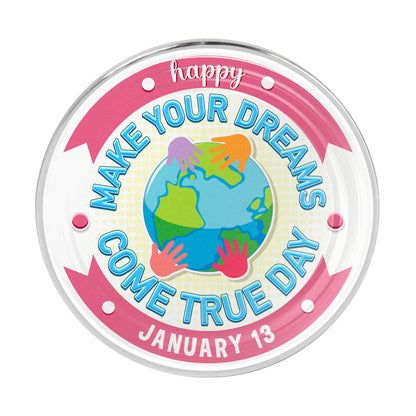 1.2" Round Domed Lapel Pin