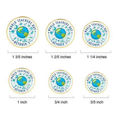 1.2" Round Domed Lapel Pin