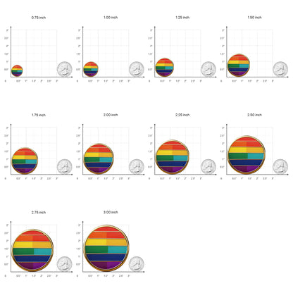 1" Custom Soft Enamel Lapel Pin