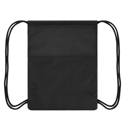 Waterproof Drawstring Gym Bag With Front Pocket