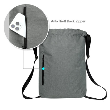EcoVenture RPET Drawstring Backpack