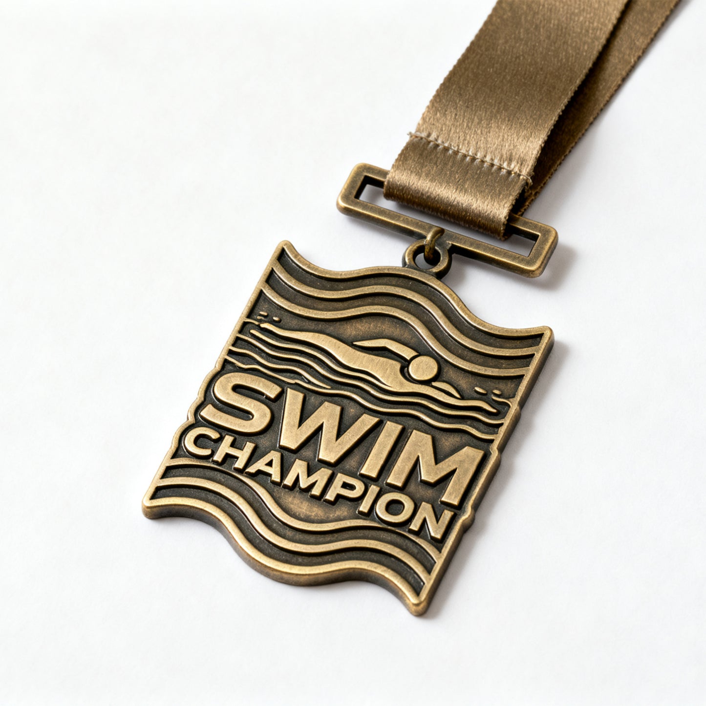 2" Custom Shape Die Struck Medal