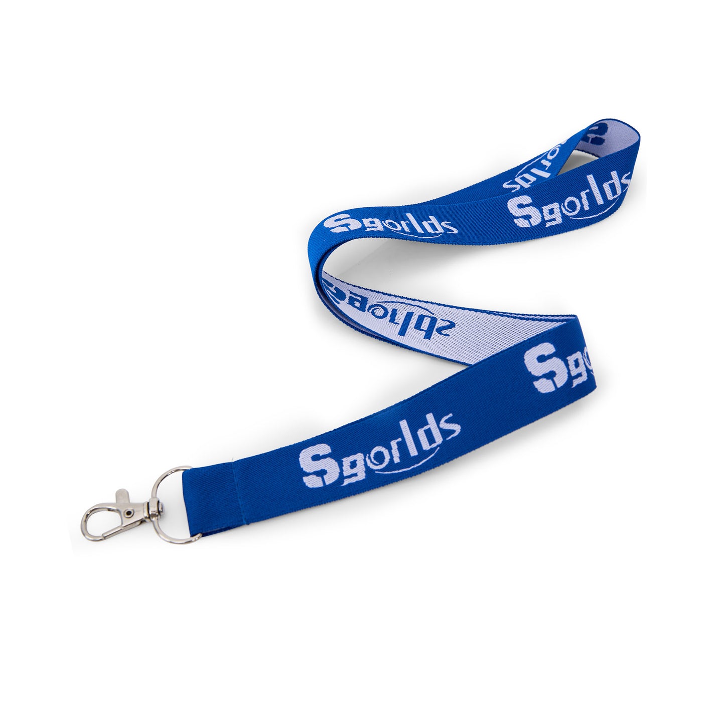 1" Woven Lanyard W/Optional Clamp