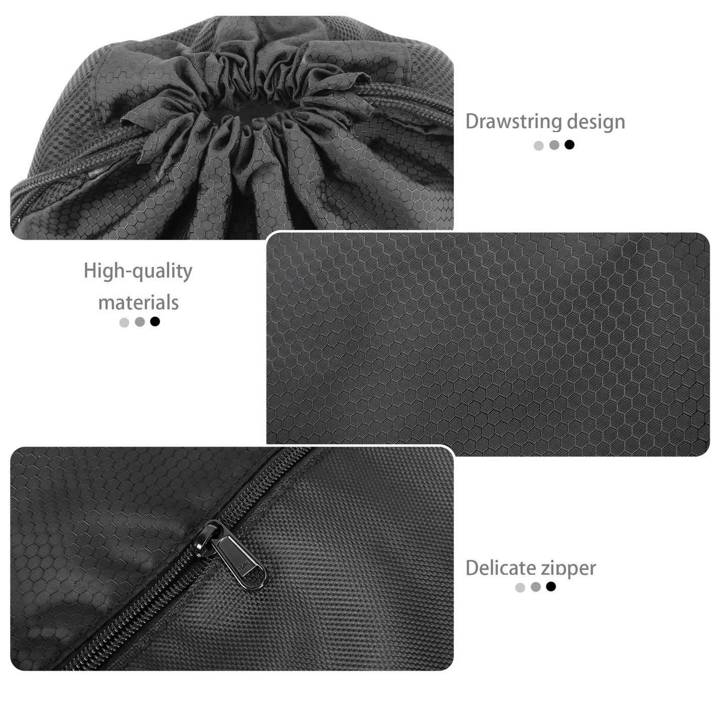 Heavy-Duty Drawstring Gym Bag