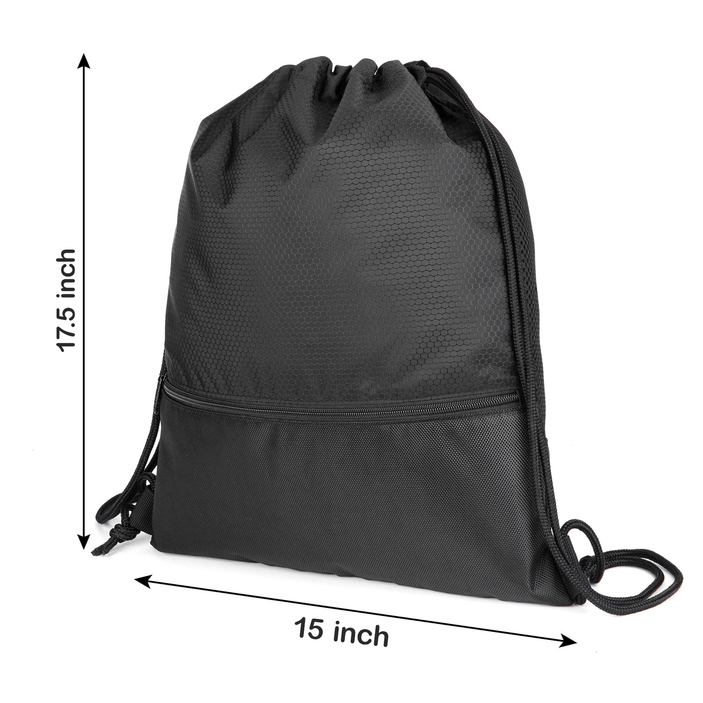Heavy-Duty Drawstring Gym Bag