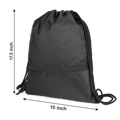 Heavy-Duty Drawstring Gym Bag