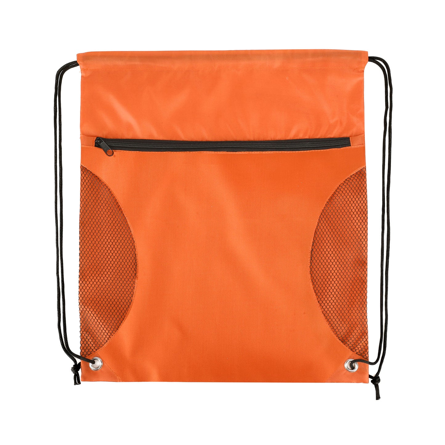 Drawstring Sports Bag With Mesh Pockets