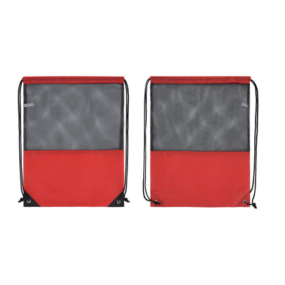 14" X 18" Mesh Top Drawstring Backpack