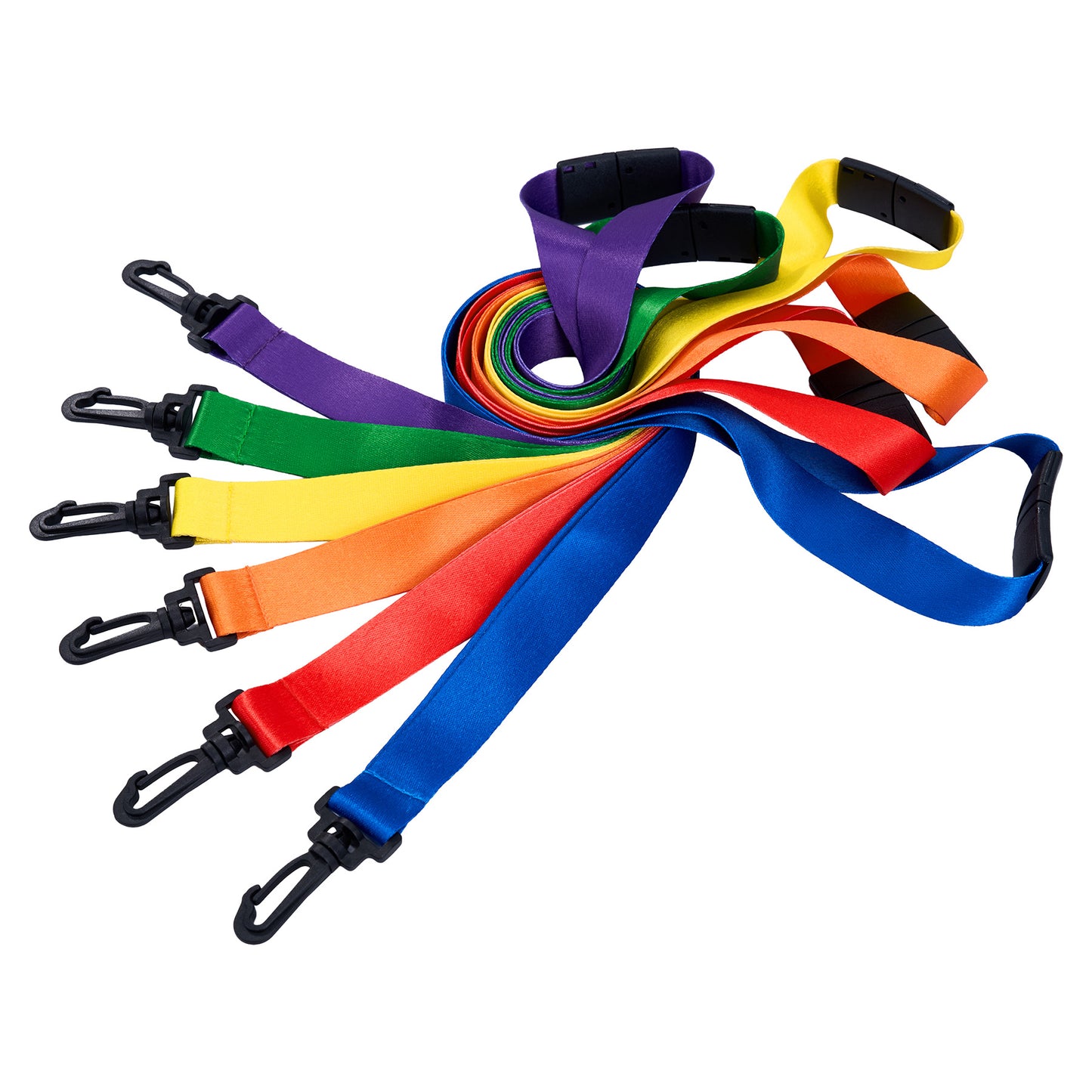 3/4" Dye Sublimated Lanyard With Safety Breakaway & Plastic J-Hook