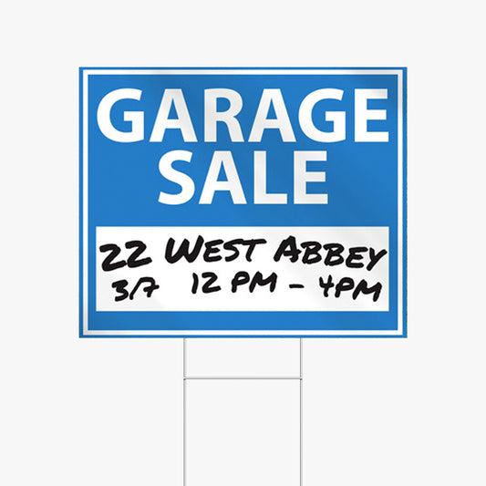 Dry Erase Coroplast (2 Sides)