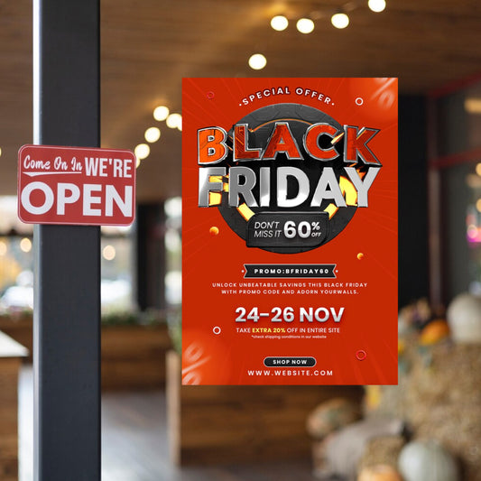 Premium Window Cling