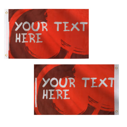 5' X 8' Double Sided Printed Polyester Flag