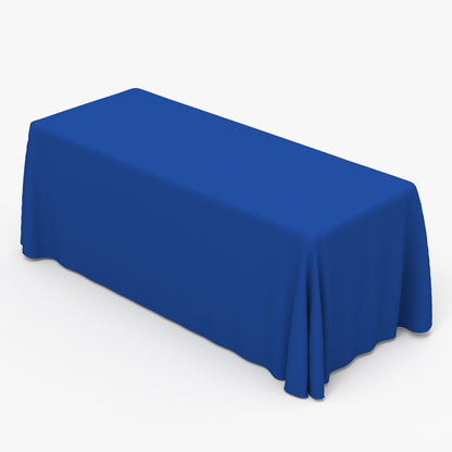 Table Runner + Solid Color Throw (Height: 90")