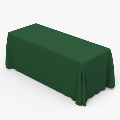 Table Runner + Solid Color Throw (Height: 90")