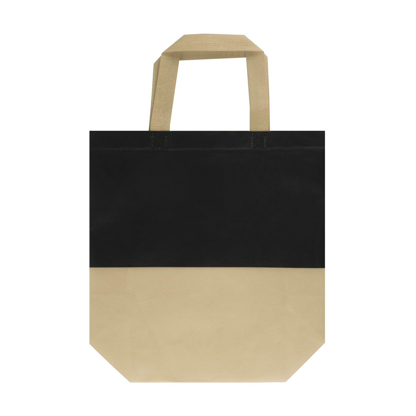 Laminated Non-Woven Tote Bag Two-Toned