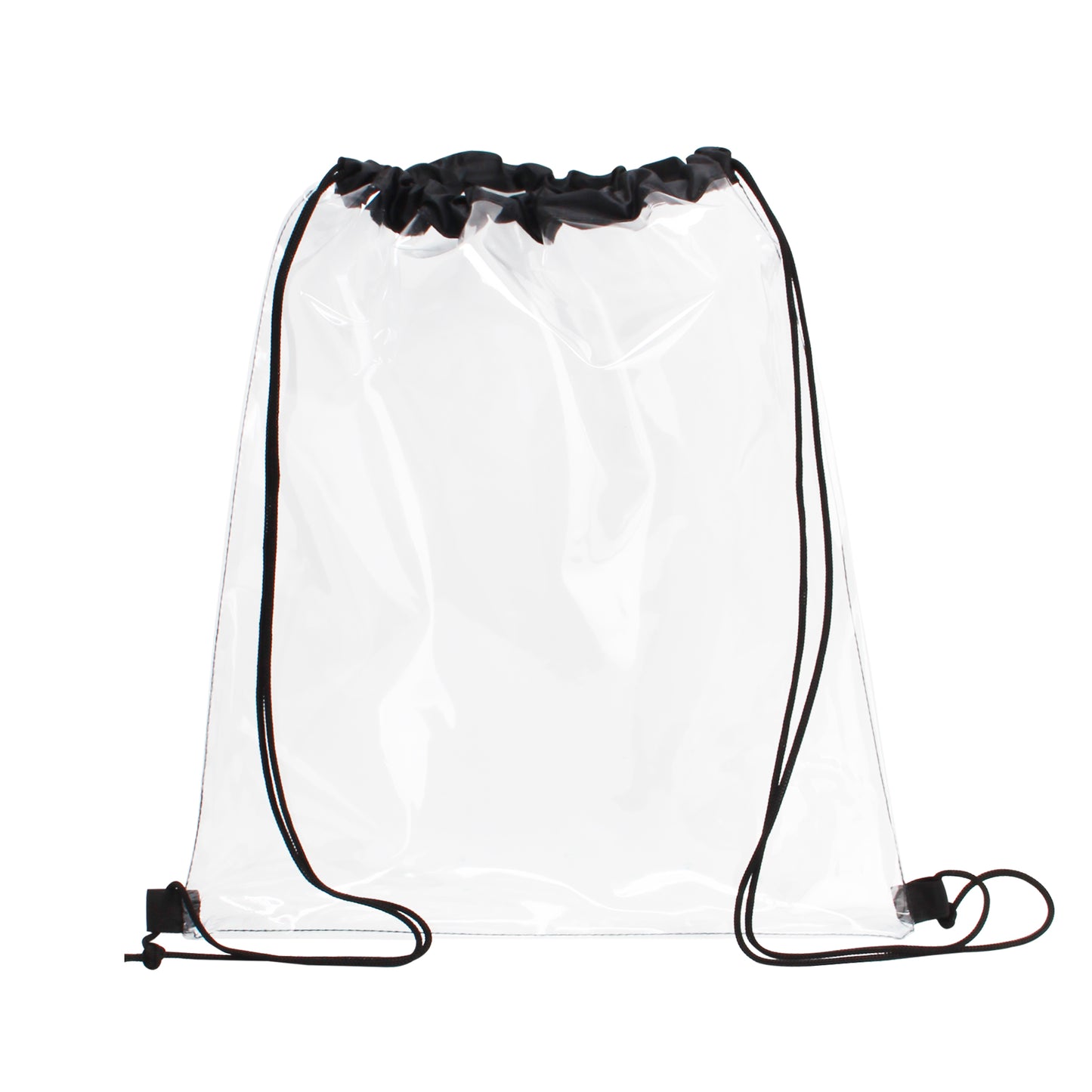 Clear PVC Drawstring Backpack