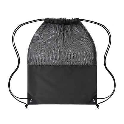 14" X 18" Mesh Top Drawstring Backpack