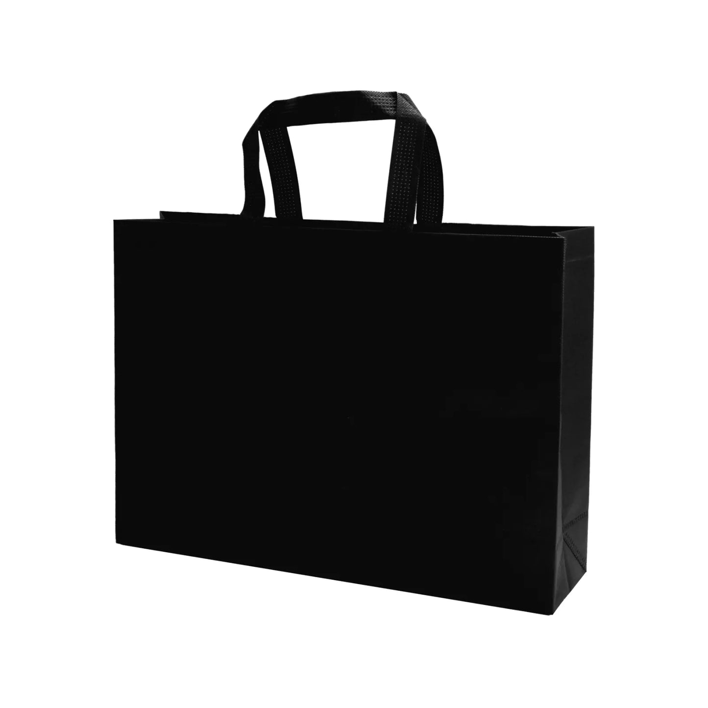 Heat Sealed Non-Woven Shopping Tote Bag(16''X12''X4'')