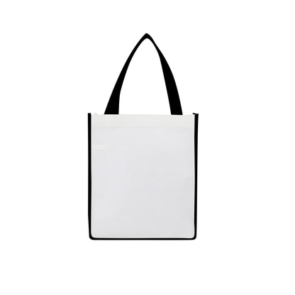 Laminated Non-Woven Tote Bag(12" X 13" X 8")