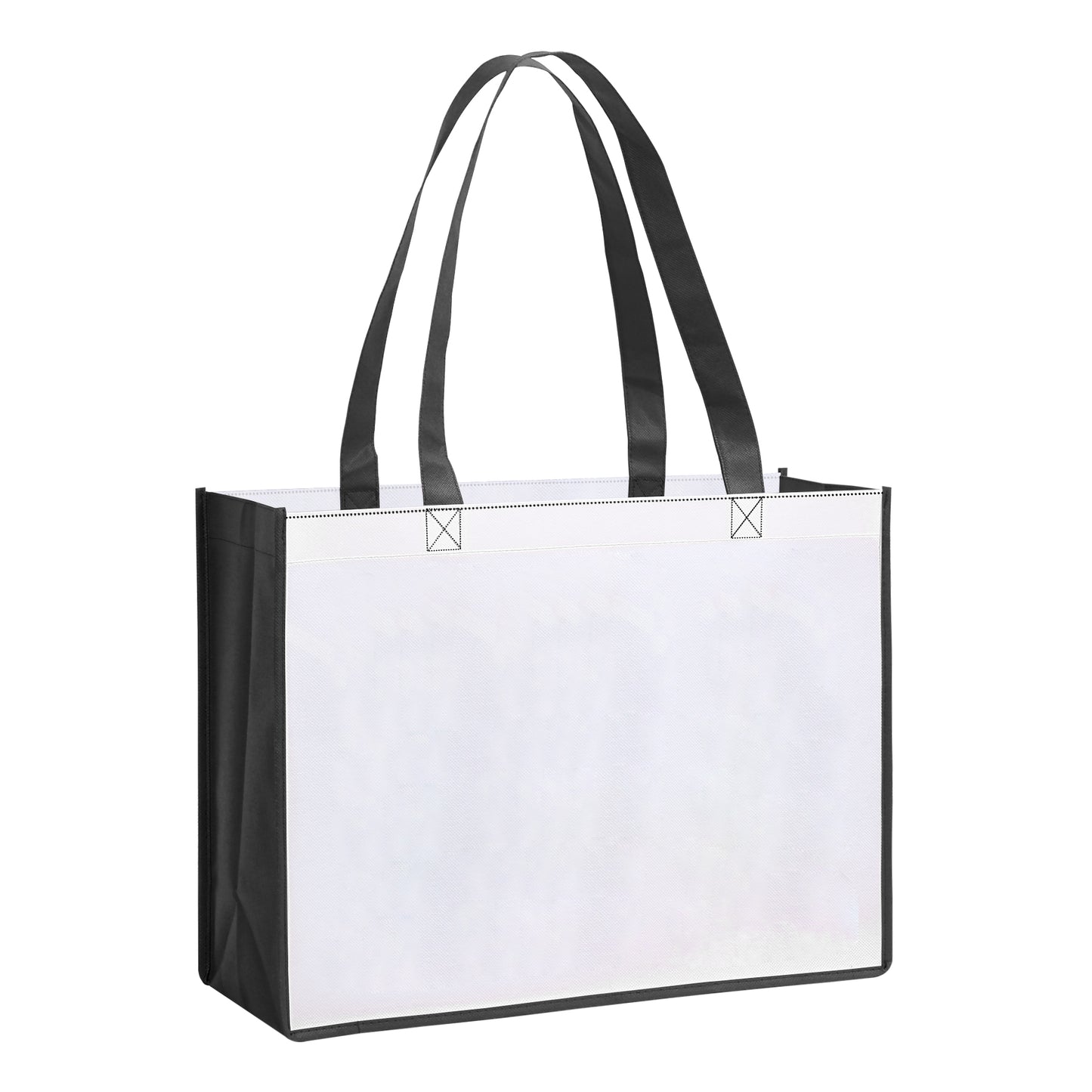 Laminated Non Woven Tote Bag(12" X 16" X 6")