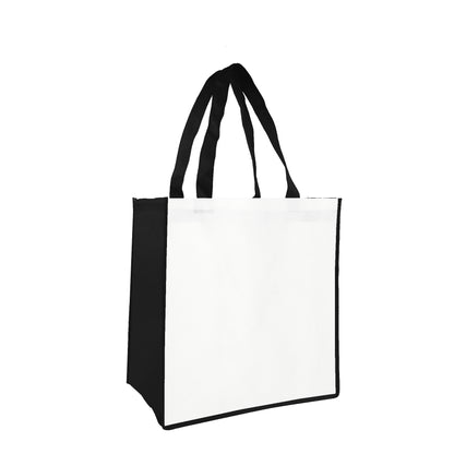 Laminated Non Woven Tote Bag(13" X 13" X 5" )