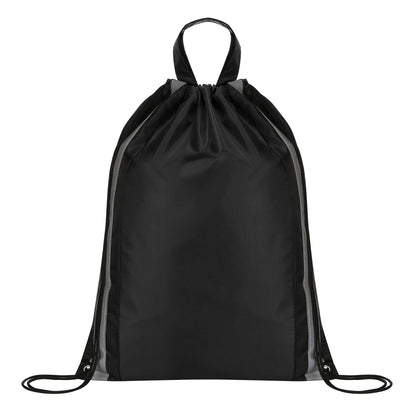 Reflective Safety Drawstring Backpack