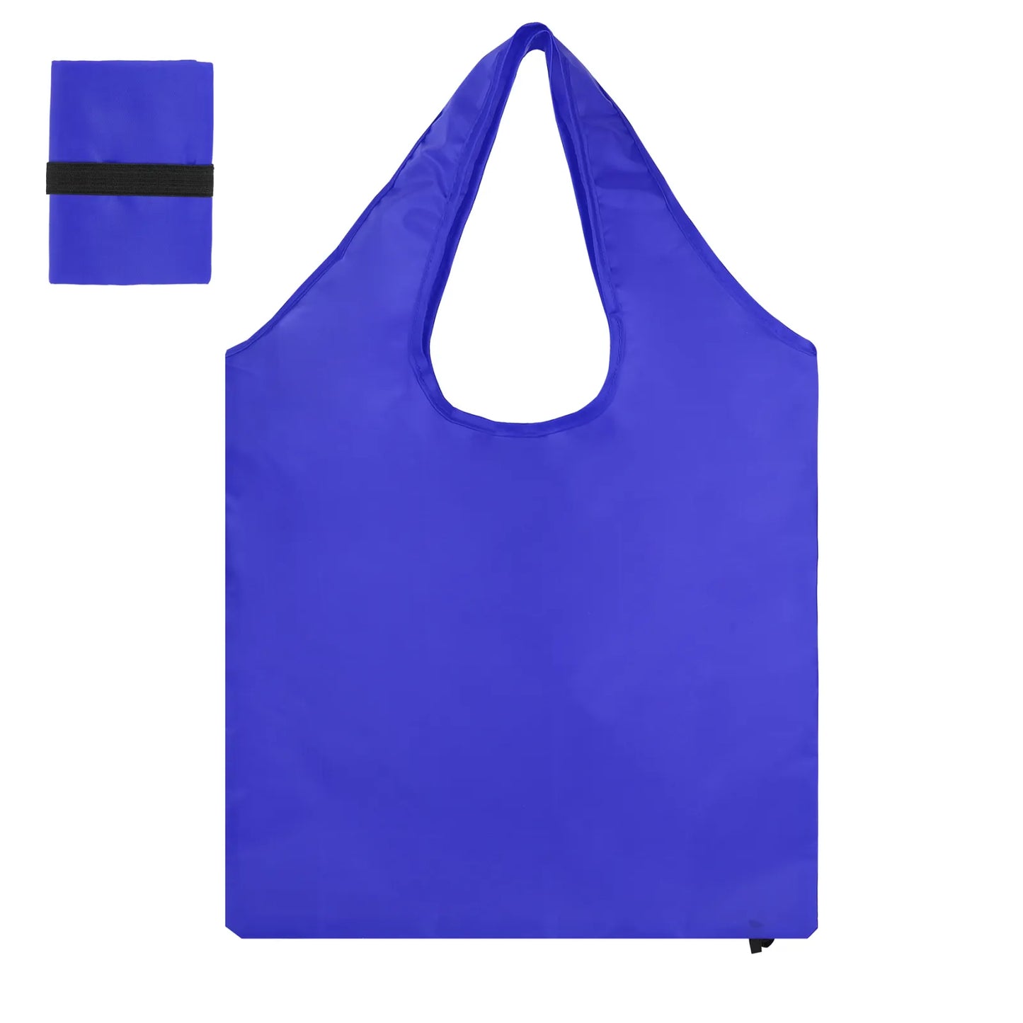 Reusable Folding Polyester Shopping Tote Bag