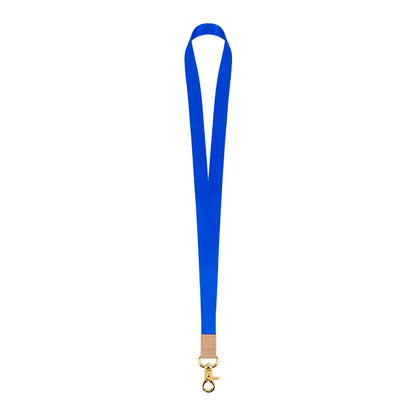 3/4’’ Dye-Sublimated Lanyard W/ PU Crimp & Optional Clamp