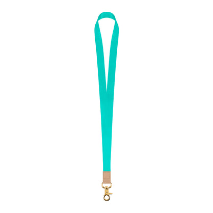 3/4’’ Dye-Sublimated Lanyard W/ PU Crimp & Optional Clamp