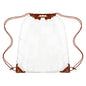 Large Clear Stadium Drawstring Backpack