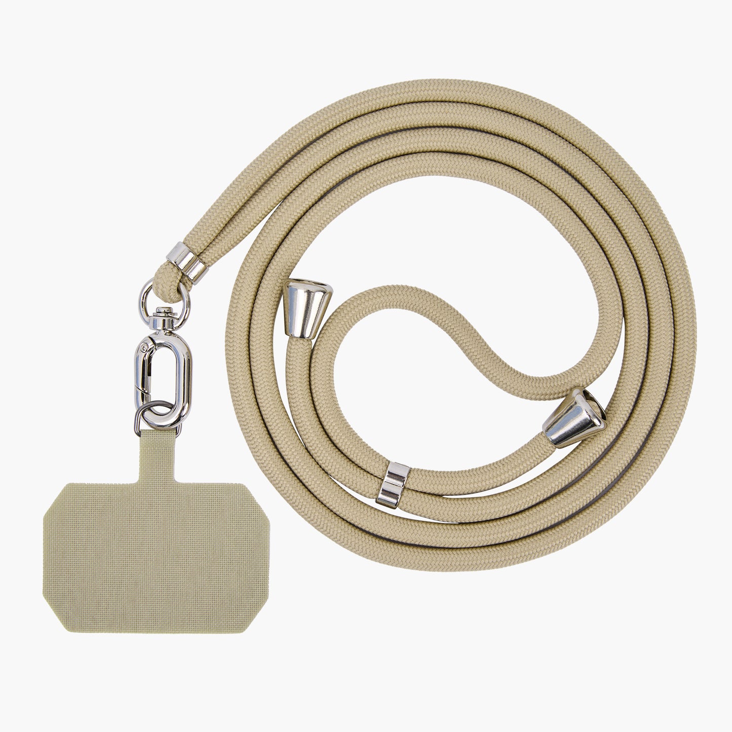 Traveler Adjustable Phone Lanyard With Printed Durable Phone Tether Tab