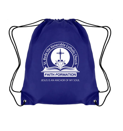 Classic Polyester Drawstring Sports Backpack