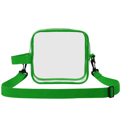 Clear PVC Crossbody Sports Pack
