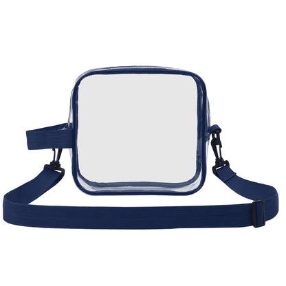 Clear PVC Crossbody Sports Pack