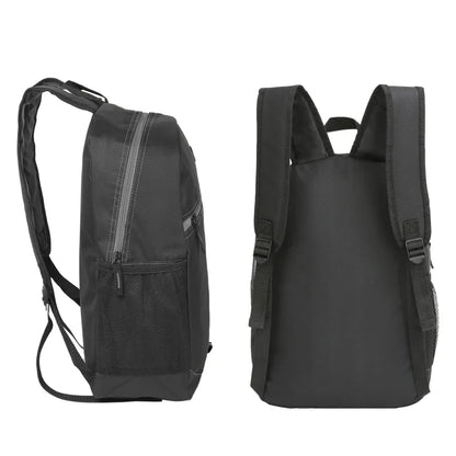 Color Zippered Stripe Daily Backpack