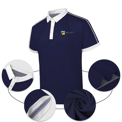 Custom Full Color Dye Sublimation Performance Polo Shirt