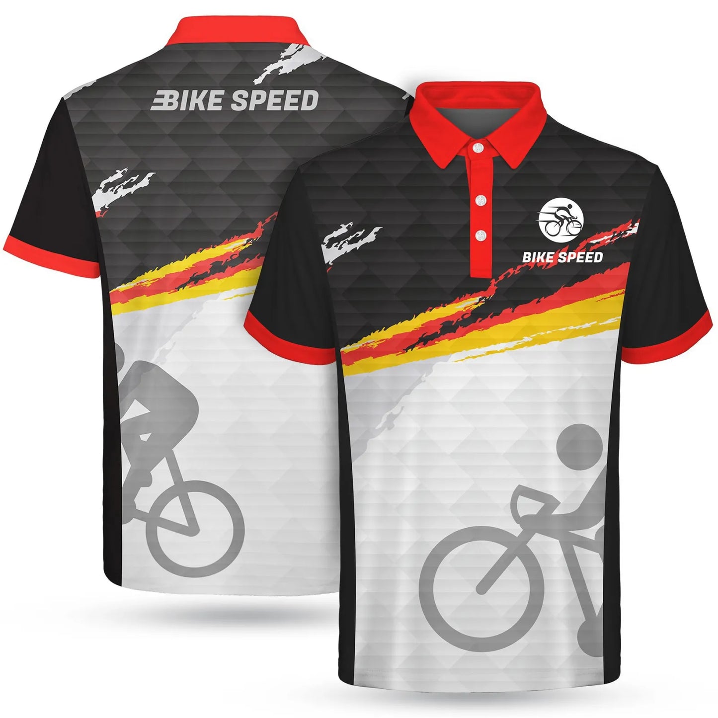 Custom Full Color Dye Sublimation Performance Polo Shirt