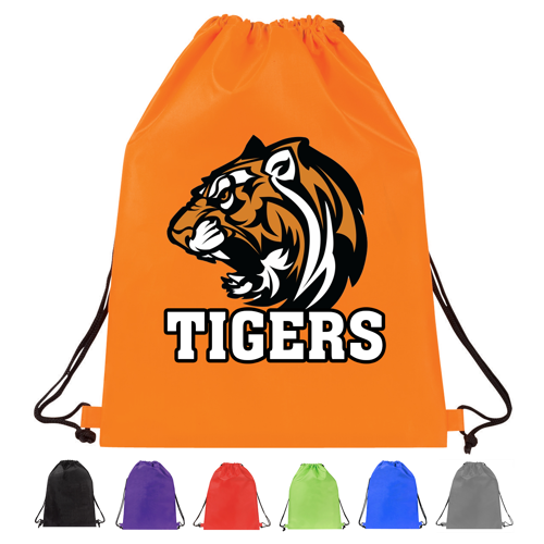 Basic Drawstring Backpack - FULL COLOR