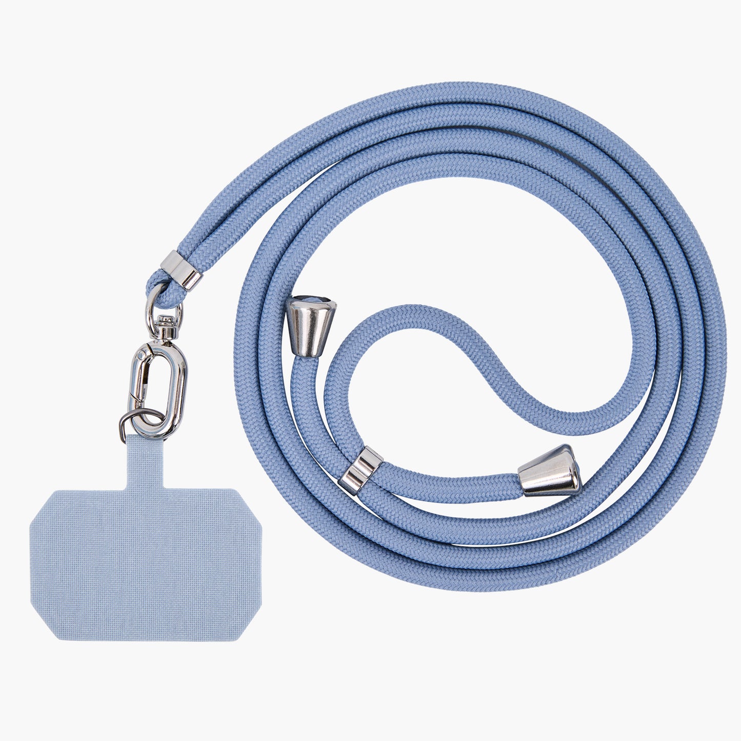 Traveler Adjustable Phone Lanyard With Printed Durable Phone Tether Tab