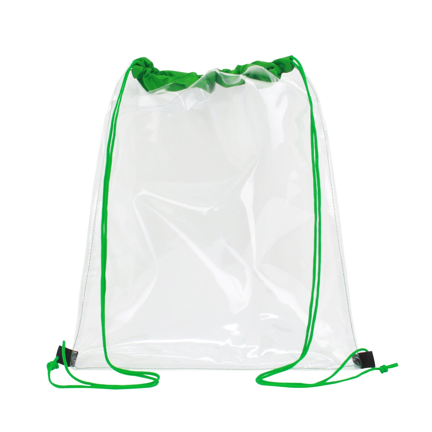 Clear PVC Drawstring Backpack