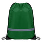 Reflective Safety Drawstring Backpack