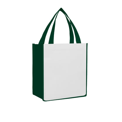 Laminated Non-Woven Tote Bag(13" X 15" X 10")