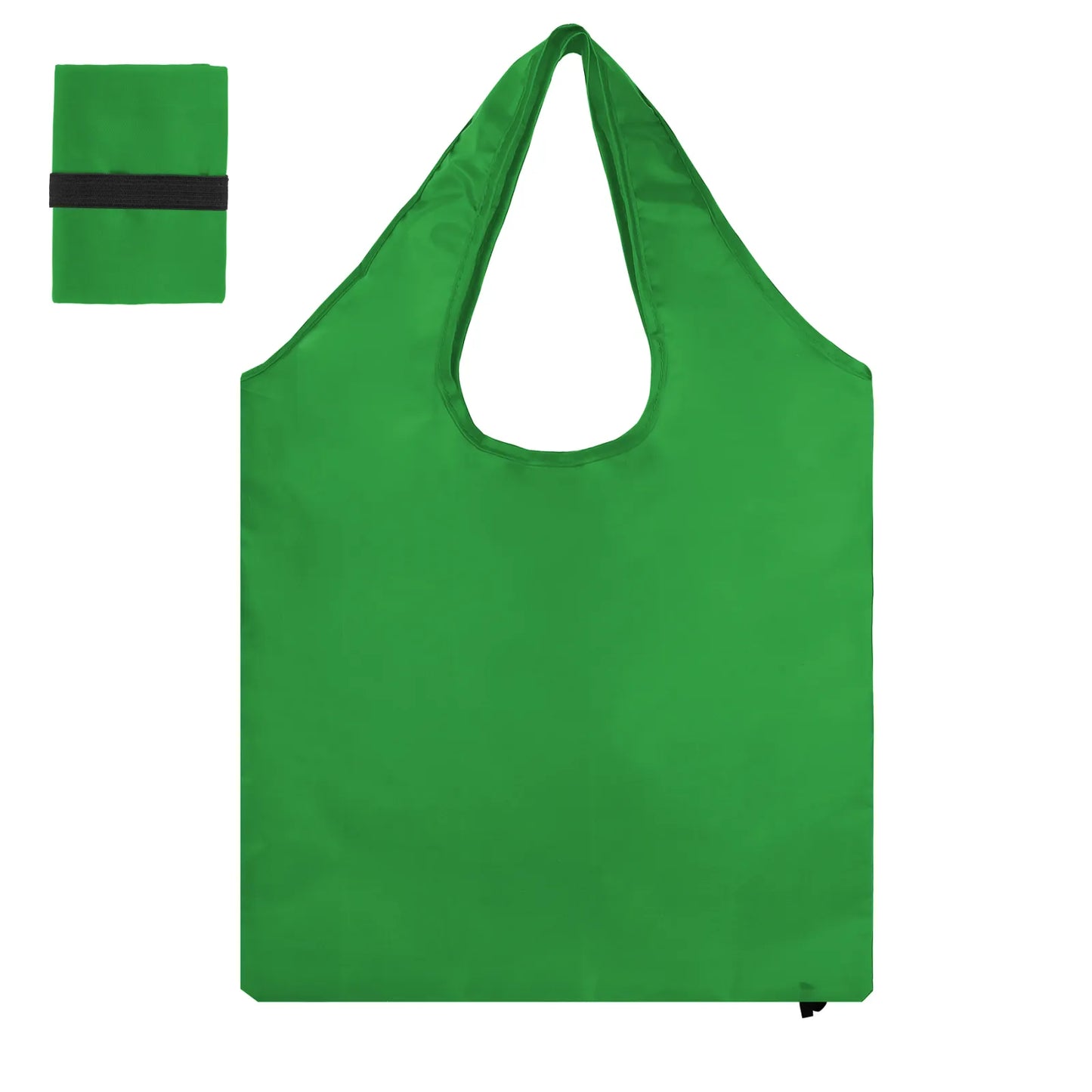 Reusable Folding Polyester Shopping Tote Bag