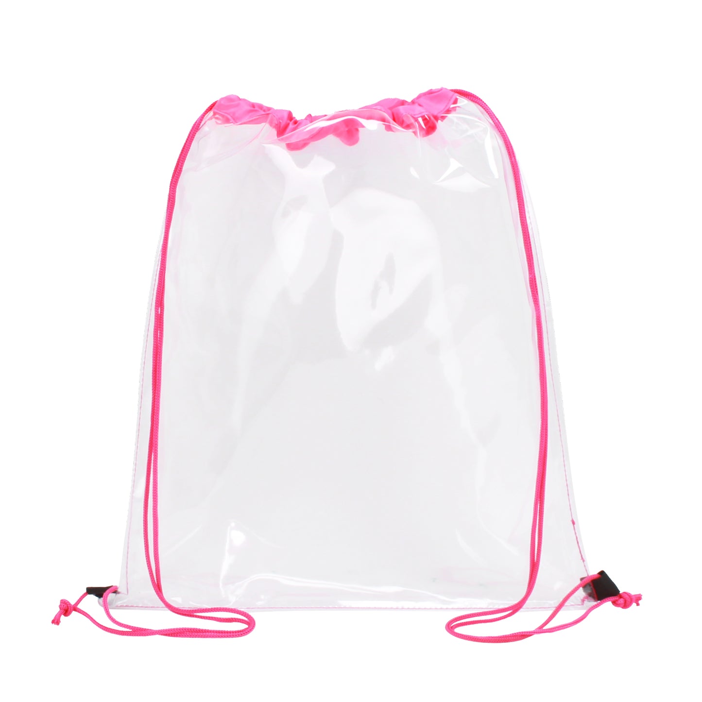 Clear PVC Drawstring Backpack