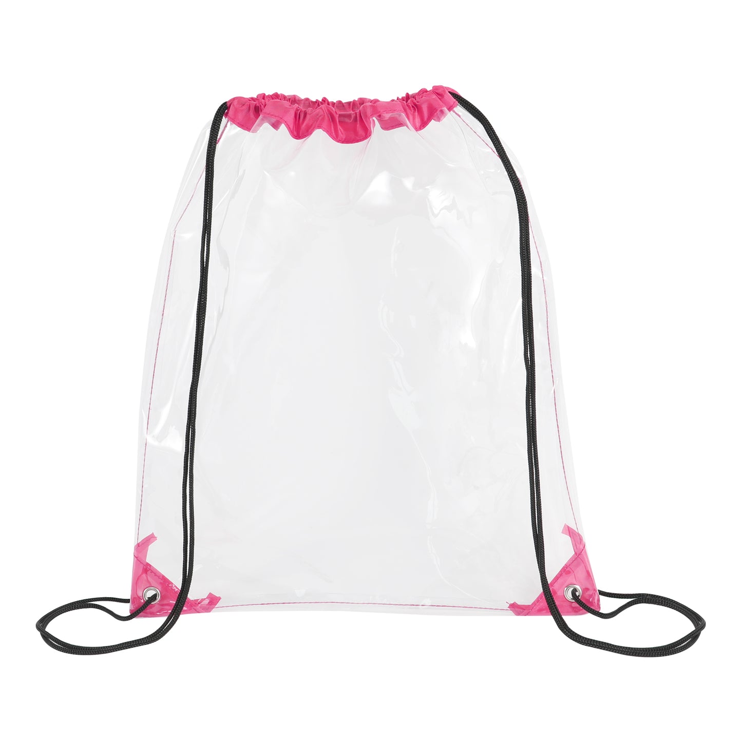 Clear Drawstring Cinch Backpack