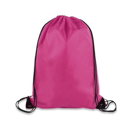 14" X 18" Polyester Drawstring Backpack