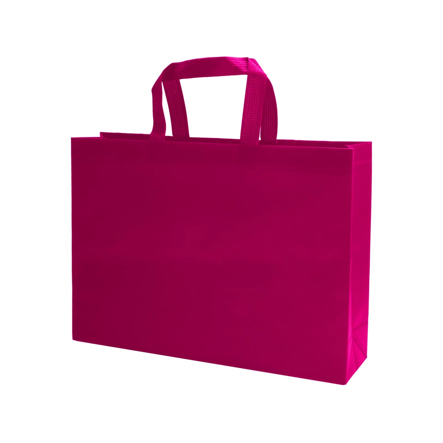 Heat Sealed Non-Woven Shopping Tote Bag(16''X12''X4'')