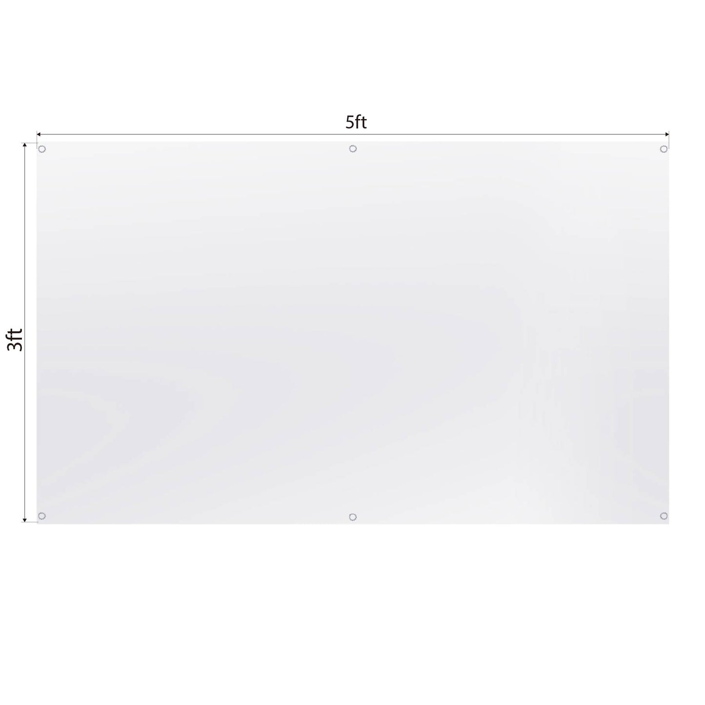 Full Color 3' X 5' 18Oz. Vinyl Banner With Grommets